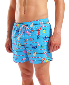 Arena Men's Water Prints Beach Shorts - AO Swimming Pool