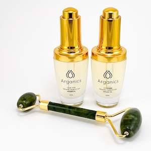 All: Argan Oil Twin Pack & FREE Jade Roller