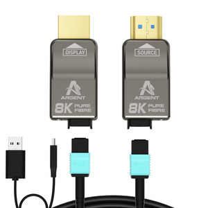 Products: 8K Pure Fibre HDMI Cable with removable Connectors