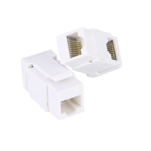 Products: Inline joiner for cat 6 - white