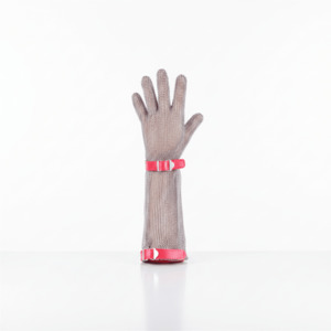 Reton Stainless Steel Mesh Cuff Glove, 22cm • Argus