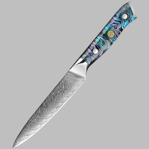 Argus Abalone Handle Utility Knife, 5″ • Argus