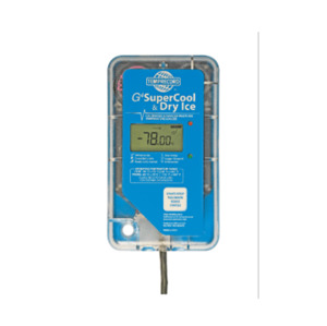 Temprecord G4 Supercool & Dry Ice Temperature Data Logger With Straight Probe • Argus