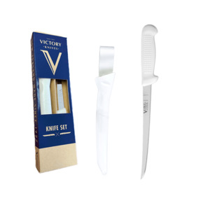Victory Knives Filleting Knife Set, White • Argus