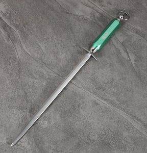Argus Sharpening Steel, Green, 12" Round • Argus