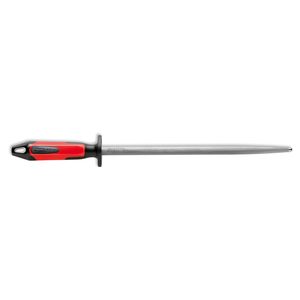 F.Dick Sharpening Steel, Regular Cut, Red 12" Round • Argus