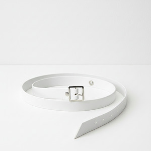 PVC Butchers Belt, White, 48" • Argus