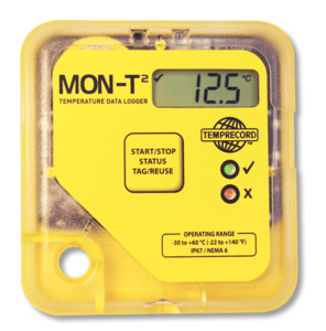 Temprecord MON-T2 LCD Temperature Data Logger • Argus