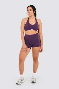 new arrivals: Essentials Halter Crop - Mauve