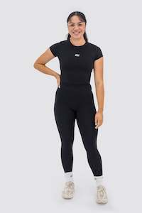 Crops: Essentials Active Tee - Onyx