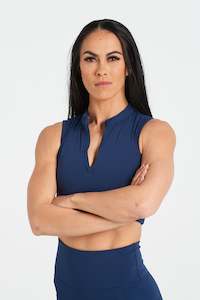 Kyba Crop Bra - Steel