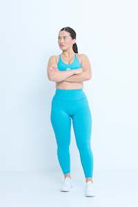 Leggings: Essentials Legging - Cyan