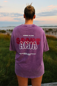 Oversized Tee: Fade Tee - Purple (LIMITED EDITION)