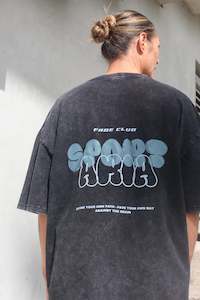 Oversized Tee: Fade Tee - Black (LIMITED EDITION)