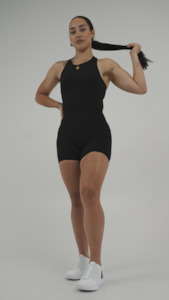 Essentials High Neck Tank - Onyx