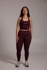 Aura Seamless Leggings - Cocoa