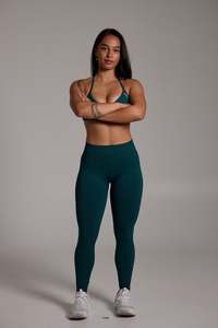 Leggings: Aura Seamless Leggings - Sage
