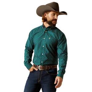 Western Clothing: Wrinkle Free Grover Fitted Shirt
