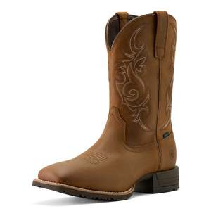 Hybrid Ranchway Waterproof Wide Square Toe Cowboy Boot