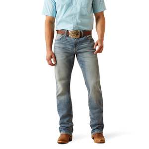 Mens Denim: M4 Relaxed Reece Straight Leg Jeans