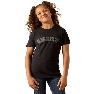 Kids Western: Ariat Boot Stitch Logo T-Shirt