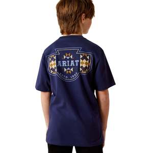 Kids Western: Ariat Woven West T-Shirt