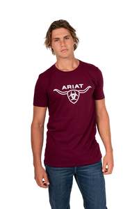 Products: Ariat Shield Horns T-Shirt