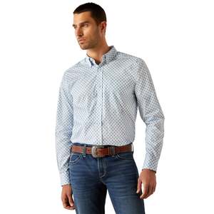 Wrinkle Free Booker Fitted Shirt