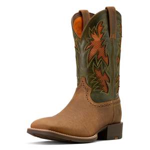 Footwear: Sport Cool VentTEK Wide Square Toe Cowboy Boot