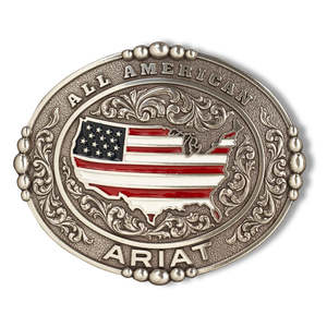 Womens Accessories: Oval All American Ariat Buckle