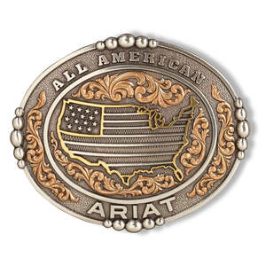 Oval All American Ariat Buckle