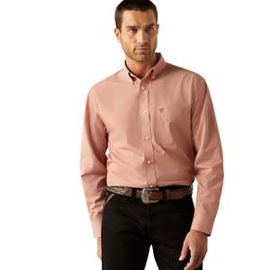 Mens Clearance: Wrinkle Free Solid Classic Fit Shirt
