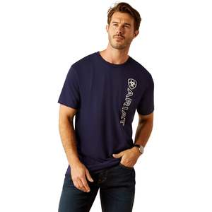 Mens English: Vertical Logo T-Shirt