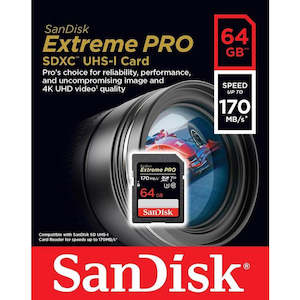 Sandisk SD Card Extreme Pro - 32GB-256GB