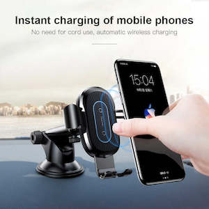 Chargers: Baseus Wireless Car Charger Phone Holder - Suction Cup