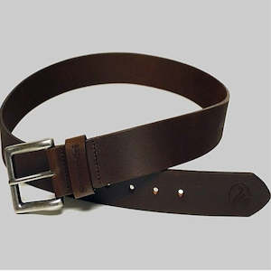 Swanndri Men's Black or Brown Leather Jeans Belt 30 - 40mm Wide