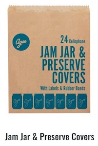 Agee Preserving Collection: Agee Jam Jar & Preserve Covers 24 Piece