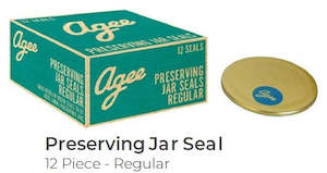 Agee Preserving Collection: Agee Preserving Jar Lids and Bands (Multiple options)