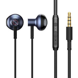 Clearance: Baseus Encok H19 Wired Earphones – Black