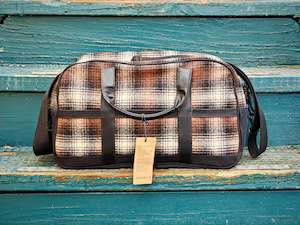 Swanndri Wool Overnight Bag (South Town Check)