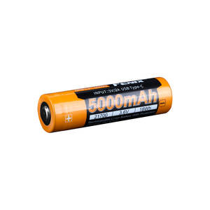 Fenix - Battery 21700 5000mAh Type-C USB Rechargeable