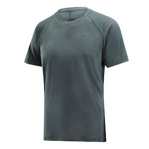 Mens Top Base Layer >Merino Wool Short Sleeve: COUGAR - Mens Merino Wool Baselayer Big Cat Short Sleeve Crew Neck