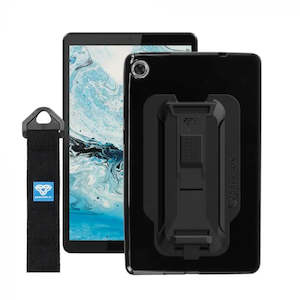 Lenovo Tab: PXS-LN-M8HD | LENOVO TAB M8 (HD) TB-8505 | SHOCKPROOF CASE W/ KICKSTAND & HAND STRAP & X-MOUNT