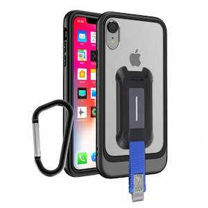 DX-IPHXR-GY | IPHONE XR CASE | 2-LAYER SHOCK-ABSORPTION DROP PROTECTION CASE W/ &hellip;