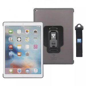 Ipad Pro Cases: CX-A34S-B | IPAD PRO 12.9'' (2ND GEN 2017) | DUAL PROTECTION CASE COVER WITH HANDSTRAP | DESIGN FOR SMART KEYBOARD