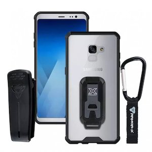 Samsung Galaxy A Series: BX3-A8_8 | SAMSUNG GALAXY A8 ( 2018 ) A530F | SHOCKPROOF RUGGED CASE + CARABINER