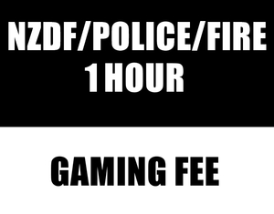 NZDF/Police/Fire Service Discounted 1 Hour Gaming Fee