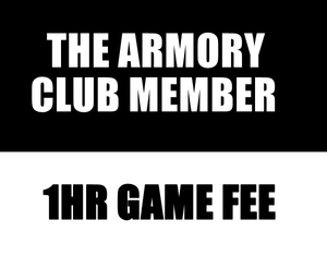 Uncategorized: The Armory Lifetime Member 1 Hour Gaming Fee
