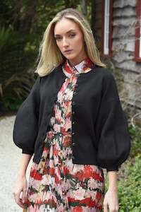 Coop: Balloominate Cardigan Black