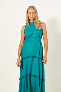 Lemon Tree: Belen Dress Teal
